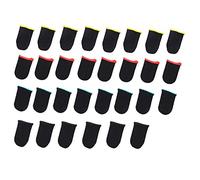 Bassulouda 30 Pezzi di Copertura per per Copertura per Pollice Mobile Resistente al Sudore Controller di Traspirante Set di Copertura per per PUBG