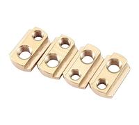 Bassulouda 4 Pezzi a T Scorrevoli Hydrofoil con Vite Meccanica per Hydrofoil T-Nuts M6 e M8 per Tutti Gli Hydrofoil