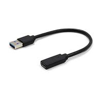 Bassulouda Adattatore Dati Usb3.1 di Tipo C a USB 3.0 a Maschio per Tablet/Cellulare