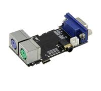 Bassulouda FabGL VGA32 VGA ESP32 Modulo PSRAM V1.4 Controller PS/2 Mouse Libreria Grafica ANSI/Circuiti Terminali
