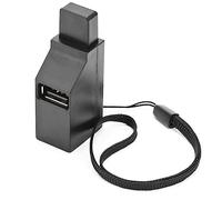 Bassulouda Hub Splitter USB 3.0 High Speed Hub portatile Multi-Interface Nero
