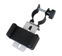 Bassulouda Telescopio 1 pezzo collegato con supporto per telefono cellulare 24-38 mm metallo + plastica adatto per supporto fotografico monoculare per telescopio