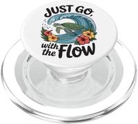 Basta andare con la modalità vacanza Flow Sea Turtle PopSockets PopGrip per MagSafe