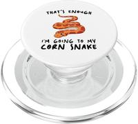 Basta che sto andando - Proprietario Corn Snake PopSockets PopGrip per MagSafe