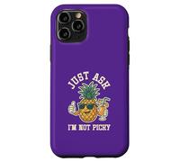 Basta chiedere che non sono schizzinoso Cool ananas umorismo Custodia per iPhone 11 Pro