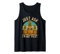 Basta chiedere che non sono schizzinoso eccentrico ananas umorismo Canotta