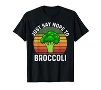Basta Dire No ai Broccoli Maglietta