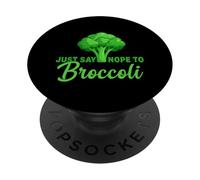 Basta dire no ai broccoli PopSockets PopGrip Adesivo