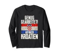 Basta lavorare Via dalla Croazia Maglia a Manica