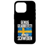 Basta lavorare Via dalla Svezia Custodia per iPhone 16 Pro