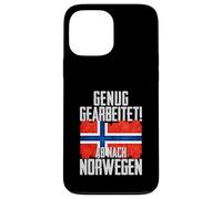 Basta lavoro Via verso la Norvegia Custodia per iPhone 13 Pro Max