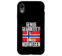 Basta lavoro Via verso la Norvegia Custodia per iPhone XR
