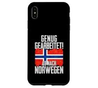 Basta lavoro Via verso la Norvegia Custodia per iPhone XS Max