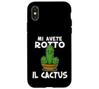 Basta mi avete rotto il cactus, Non ne posso più Irriverente Custodia per iPhone X/XS