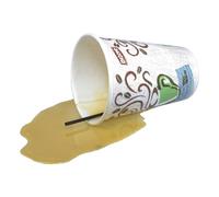 Basta pasta 7,5 '' versato tazza usa e getta di proposta di replica