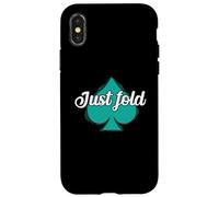 Basta piegare in Poker Spades Custodia per iPhone X/XS