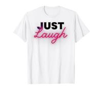 Basta ridere, bianco Maglietta