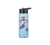 Seven Borraccia BASTARDI DENTRO - Multicolore - Borraccia 500 ML Termica in Acciaio Inox Interno Esterno - Mantenimento Temperatura fino a 24h - Scuola, Tempo Libero, Celeste
