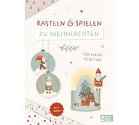 Basteln & Spielen zu Weihnachten: Wichtel Bastel- & Spieleblock - Ausschneidebuch für Kinder ab 4