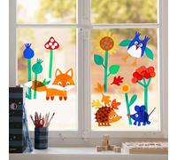 Bastelset - Fensterbild Hallo, Waldtiere!