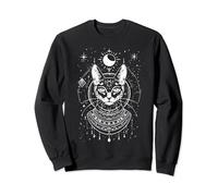 Bastet Dea Egizia Mistico Antica Mitologia Divinità Felpa