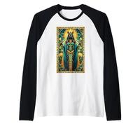 Bastet Dea egizia vetrata Mitologia egiziana Maglia con Maniche Raglan