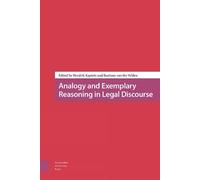 Bastiaan van der Analogy and Exemplary Reasoning in Legal Di (Copertina rigida)