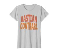 Bastian Contrari Frasi Dialetto Piemontese Piemonte Italia Maglietta, Donna, Argento, XXL