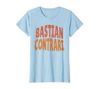 Bastian Contrari Frasi Dialetto Piemontese Piemonte Italia Maglietta, Donna, Celeste, M
