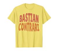 Bastian Contrari Frasi Dialetto Piemontese Piemonte Italia Maglietta, Uomo, Limone, S