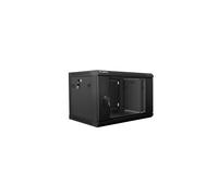 Bastidor a muro Lanberg WF01-6406-10B 6U 60kg IP20 Righe di rack e gestione dei cavi