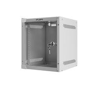 Bastidor Lanberg WF10-2306-10S 6U 20kg Grigio Armadio a Muro 10"