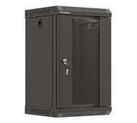 Bastidor Lanberg WF11-3309-10B 9U Nero Rack Da Parete 30kg Gestione Cavi