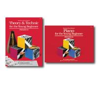 Bastien Piano Basics for the Young Beginner Primer B Level - Two Book Set - Includes Piano Basics for the Young Beginner and Theory & Technic for the Young Beginner Books
