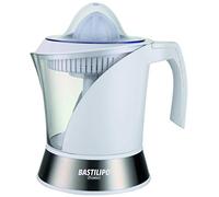 Bastilipo - Spremiagrumi da 40 W con caraffa da 1 litro, colore: bianco/acciaio, modello EX-40B