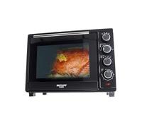 Bastilipo Siena Black - Forno da tavolo elettrico con convincimento e rustitore, 35 litri-1600 W, 1600 W, 35 litri, acciaio inox, nero