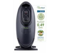 Bastilipo - MR-ECOFLUID-9 - Mini radiatore ecologico con H2O Natural Liquid, potenza 900 W, 9 elementi riscaldabili, c/termostato, colore nero.