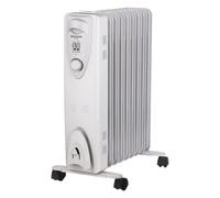 Bastilipo - Radiatore a olio compatto da 2000 W, 9 elementi, 3 livelli di potenza, RAC9-2000