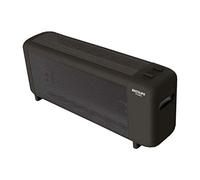 Bastilipo - Radiatore compatto in mica, 1500W, termostato, nero, PRC-1500N