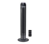Bastilipo - Ventilatore a torre con telecomando, potenza 50W - 3 velocità nero, modello Varadero