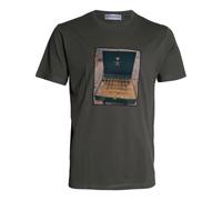 Bastille - T-shirt Rive Droite - -Tops -Uomo -Verde -M