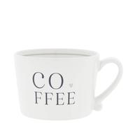 Bastion Collections Tazza da caffè bianca e nera, per ceramica da 270 ml