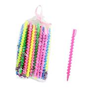 Bastoncini arricciacapelli a spirale in plastica per capelli, rullo permanente, barbiere, parrucchiere, parrucchiere, strumenti per salone, colore casuale, piccolo solido