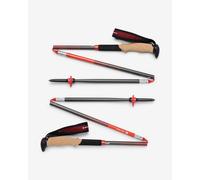 Bastoncini da trekking Black Diamond Pursuit Carbon Z Poles Lunghezza dei bastoni: 120 cm / Colore: rosso