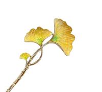 bastoncini cinesi per capelli Forcina a foglia di ginkgo Forcina stile antico Accessori for capelli semplici di alta qualità