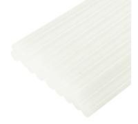Bastoncini colla a caldo mini 8\" x 0.27\" per pistole colla glitter bianco 16pz