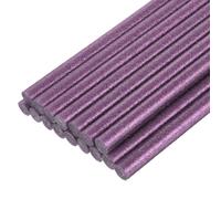 Bastoncini Colla a Caldo Mini 8\" x 0.43\" per Pistole Colla Glitter Viola 16pz