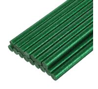 Bastoncini Colla a Caldo Mini 8\" x 0,43\" per Pistole Glitter Verde 16pz