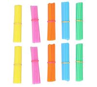 Bastoncini Colorati per Conteggio da 100 Pezzi per Bambini Strumento di Allenamento Aritmetico per L'apprendimento di Addizioni e Sottrazioni in Plastica 9,6 Cm