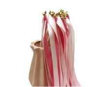 Bastoncini con nastro per matrimoni, Confezione di bastoncini nastro multicolore da 10,30,50 pezzi for decorazioni for feste danza ritmica(Colour I,30pcs)